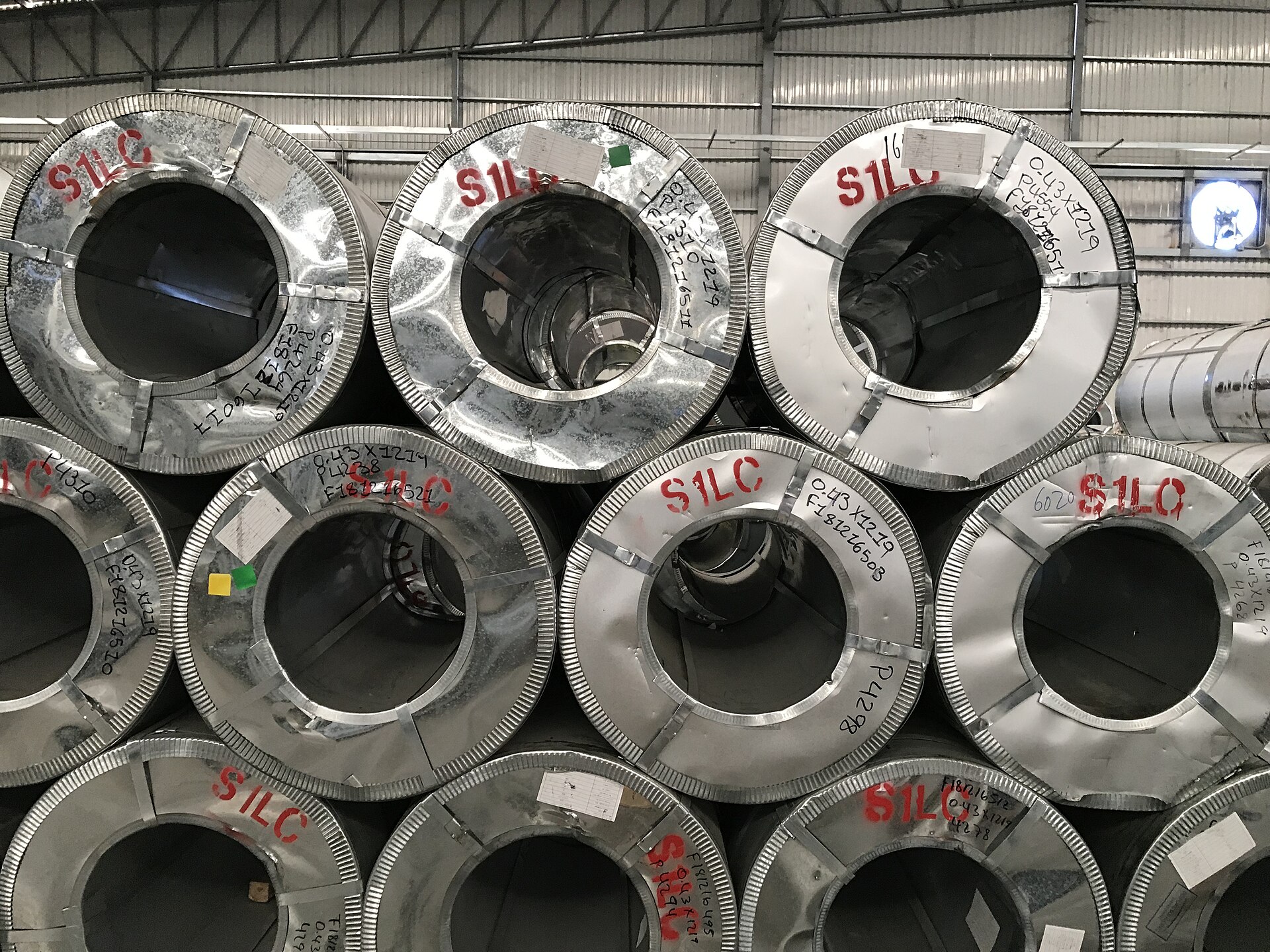 Hot-rolled steel coil